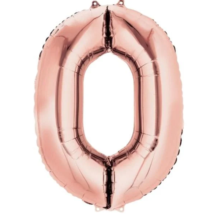 Folyo Balon Rose Gold 0 16 İnç 36 Cm